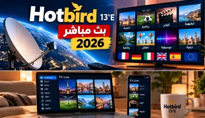 مشاهدة قنوات Hotbird بث مباشر 2026 – دليل قنوات هوت بيرد