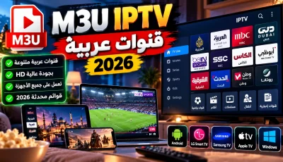 قنوات عربية m3u iptv 2026 : طريقة الاستخدام وأفضل المشغلات